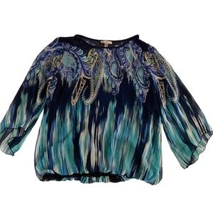 EUC Roz & Ali Blouse